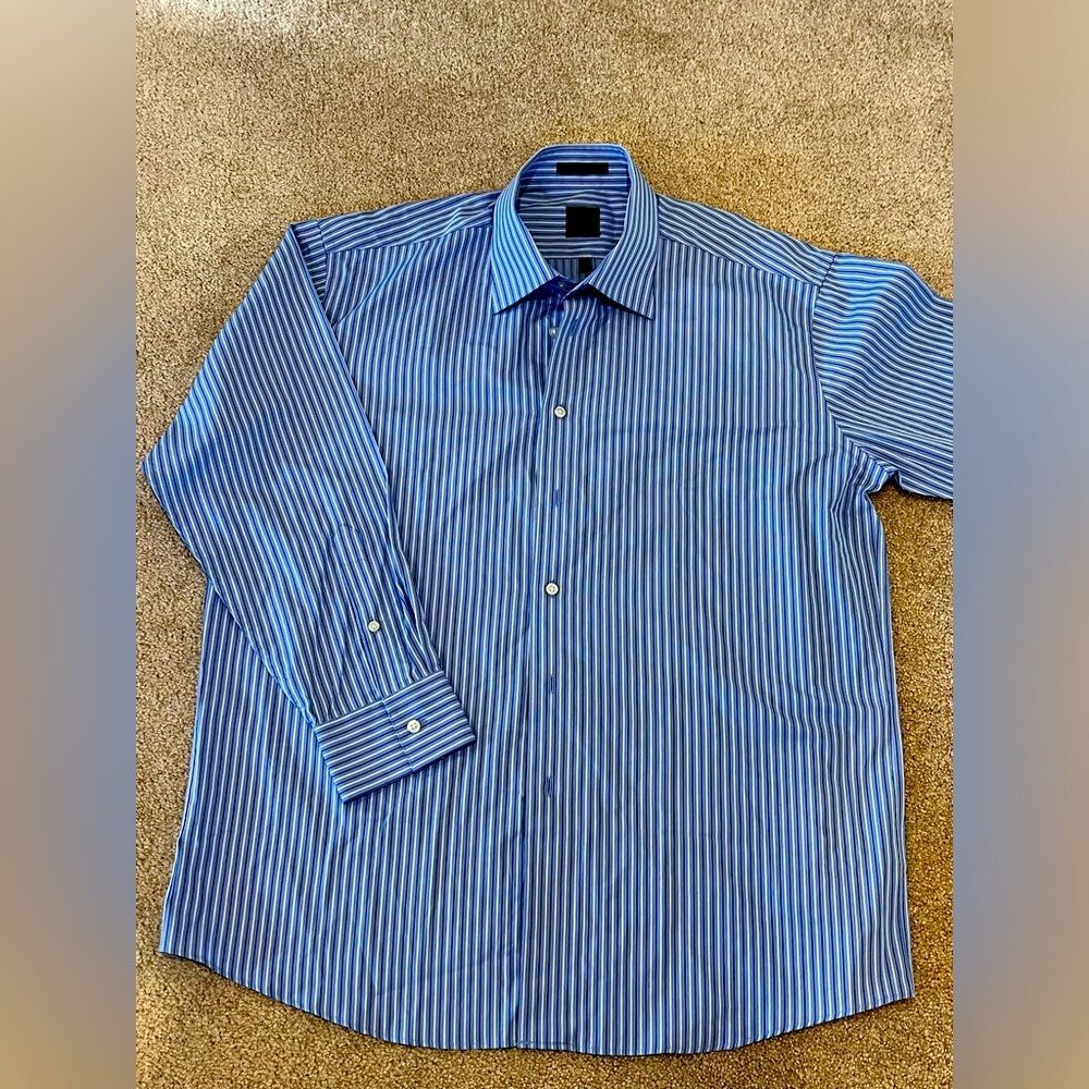 Calvin Klein Men's Shirt‎ Long Sleeves Size XL